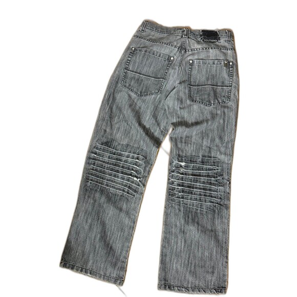 SouthPole Distressed Jeans 4180 Gray Size 30 - Picture 6 of 9